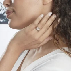 Histoire d'Or Bague Leopoldine or jaune diamant Outlet