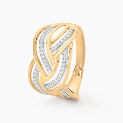 Histoire d'Or Bague Leopoldine or jaune diamant Clearance