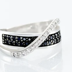 Histoire d'Or Bague Letty Argent Blanc Oxyde De Zirconium Clearance