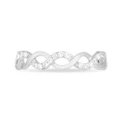 Histoire d'Or Bague Lilo Or Blanc Oxyde De Zirconium Discount