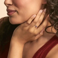 Histoire d'Or Bague Lily Or Blanc Amethyste or blanc amethyste violette Clearance