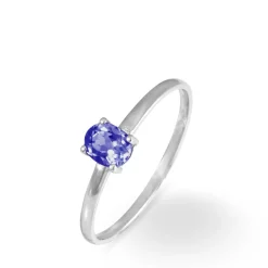 Histoire d'Or Bague Lily Or Blanc Tanzanite Clearance