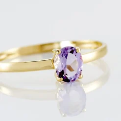 Histoire d'Or Bague Lily Or Jaune Amethyste or jaune amethyste violette Clearance