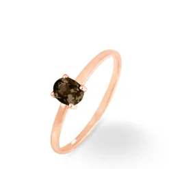 Histoire d'Or Bague Lily Or Rose Quartz Discount