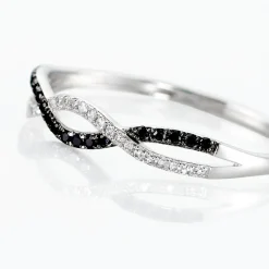 Histoire d'Or Bague Lilybeth Or Blanc Diamant Hot