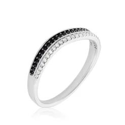 Histoire d'Or Bague Liraz Argent Blanc Oxyde De Zirconium Discount