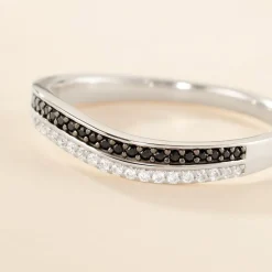 Histoire d'Or Bague Liraz Argent Blanc Oxyde De Zirconium Discount