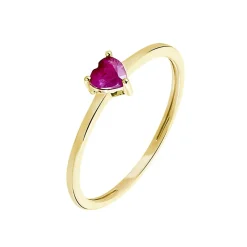 Histoire d'Or Bague Lissounia or jaune rubis Discount