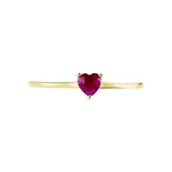 Histoire d'Or Bague Lissounia or jaune rubis Discount