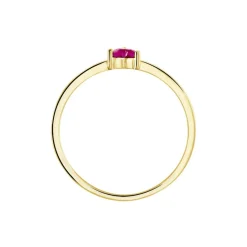 Histoire d'Or Bague Lissounia or jaune rubis Discount