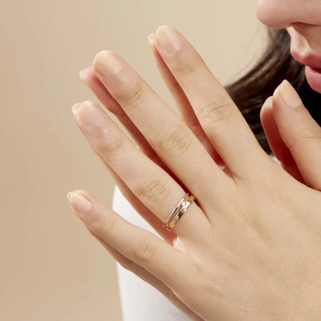 Histoire d'Or Bague Lola Or Bicolore Diamant Outlet