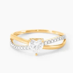 Histoire d'Or Bague Lonan Or Jaune Oxyde De Zirconium Hot