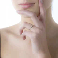 Histoire d'Or Bague Louise Or Jaune Diamant Outlet