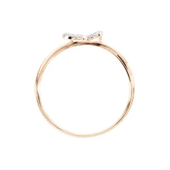 Histoire d'Or Bague Louise Or Rose Diamant Outlet