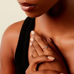 Histoire d'Or Bague Lueur Plaqué Or Jaune Oxyde De Zirconium Hot