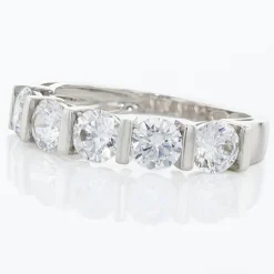 Histoire d'Or Bague Lyana Or Blanc Oxyde De Zirconium Hot