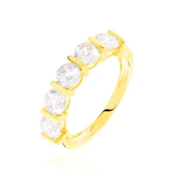 Histoire d'Or Bague Lyana Or Jaune Oxyde De Zirconium Hot