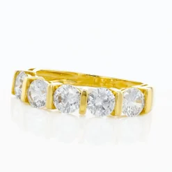 Histoire d'Or Bague Lyana Or Jaune Oxyde De Zirconium Hot