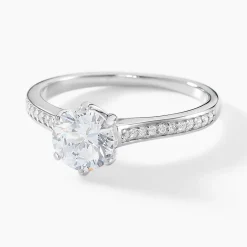 Histoire d'Or Bague Lydia Argent Blanc Oxyde De Zirconium Best