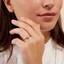 Histoire d'Or Bague Lydia Argent Blanc Oxyde De Zirconium Outlet