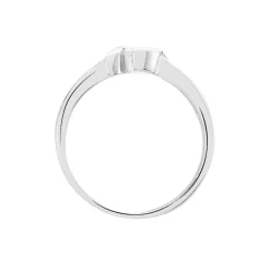 Histoire d'Or Bague Lyse Argent Blanc Oxyde De Zirconium New