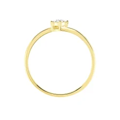 Histoire d'Or Bague Lysia or jaune diamant Discount