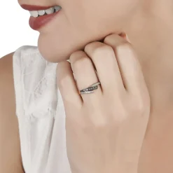 Histoire d'Or Bague Maelys Or Rose Diamant Outlet