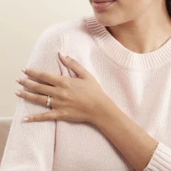 Histoire d'Or Bague Magnolia Croisee Or Jaune Diamant Best