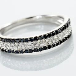 Histoire d'Or Bague Maissara Or Blanc Diamant Clearance
