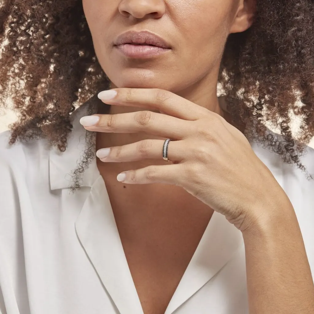 Histoire d'Or Bague Maissara Or Blanc Diamant Clearance