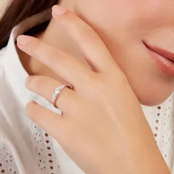 Histoire d'Or Bague Maiwen Argent Blanc Oxyde De Zirconium Outlet