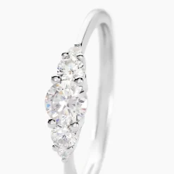 Histoire d'Or Bague Maiwen Argent Blanc Oxyde De Zirconium Best