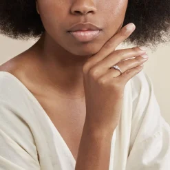 Histoire d'Or Bague Mallory Argent Blanc Oxyde De Zirconium Hot