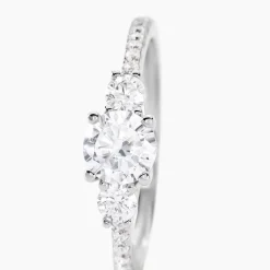 Histoire d'Or Bague Mallory Argent Blanc Oxyde De Zirconium Discount