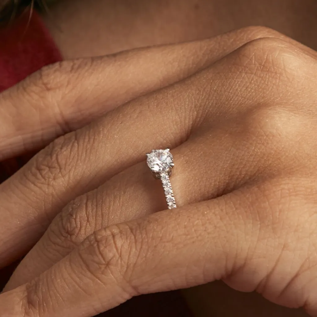 Histoire d'Or Bague Manon De Zirconium or blanc oxyde Hot