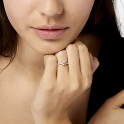 Histoire d'Or Bague Manon De Zirconium or jaune oxyde