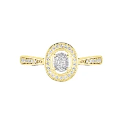 Histoire d'Or Bague Manora Or Jaune Diamant Discount