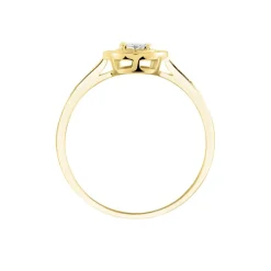 Histoire d'Or Bague Manora Or Jaune Diamant Discount