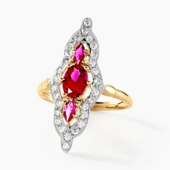 Histoire d'Or Bague Marchionessa Or Jaune Oxyde De Zirconium Outlet