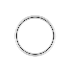 JOURDAN Bague Margalith Acier Blanc New