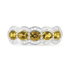 Histoire d'Or Bague Margaux Or Jaune Citrine Et Diamant Sale