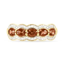 Histoire d'Or Bague Margaux Or Jaune Morganite Et Diamant Hot