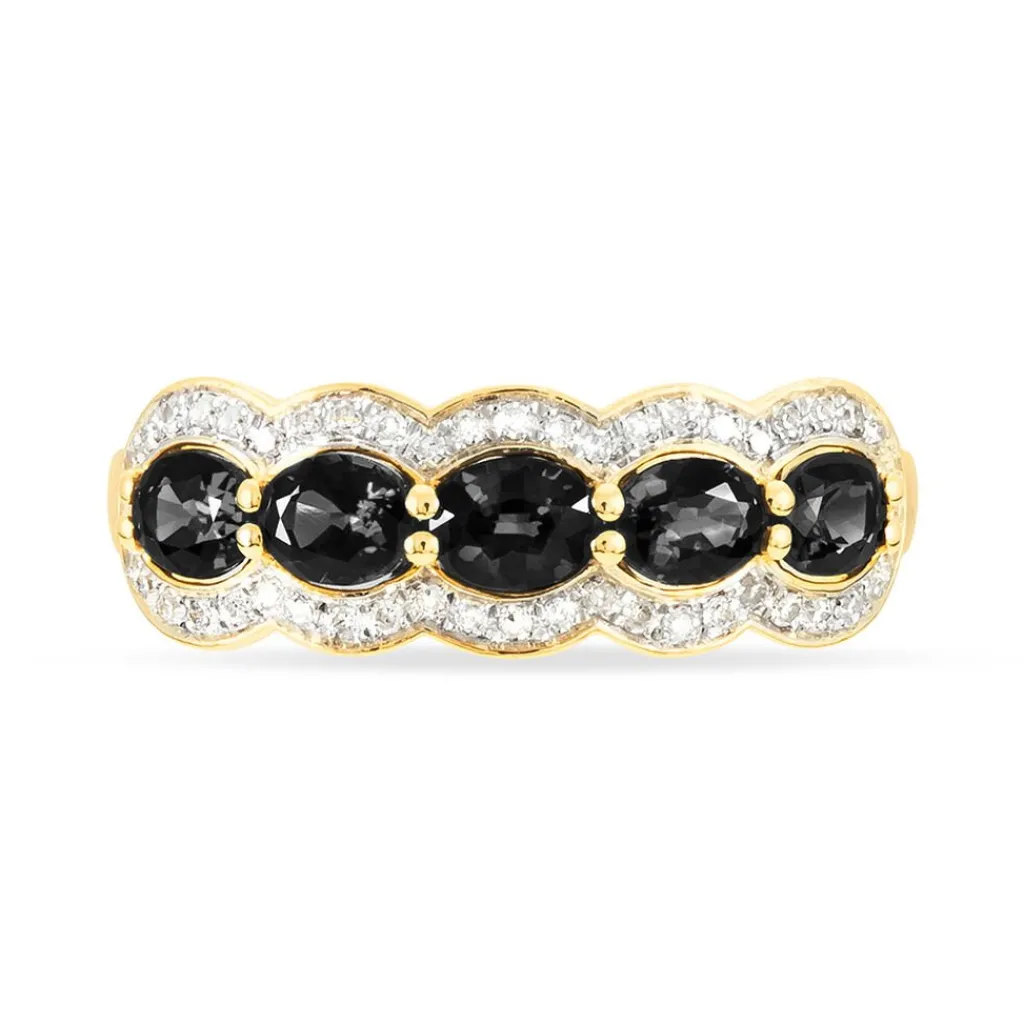 Histoire d'Or Bague Margaux Or Jaune Onyx Et Diamant Hot