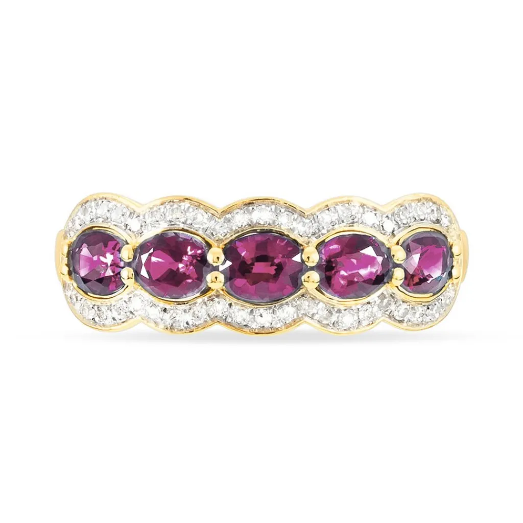 Histoire d'Or Bague Margaux Or Jaune Tourmaline Et Diamant Hot