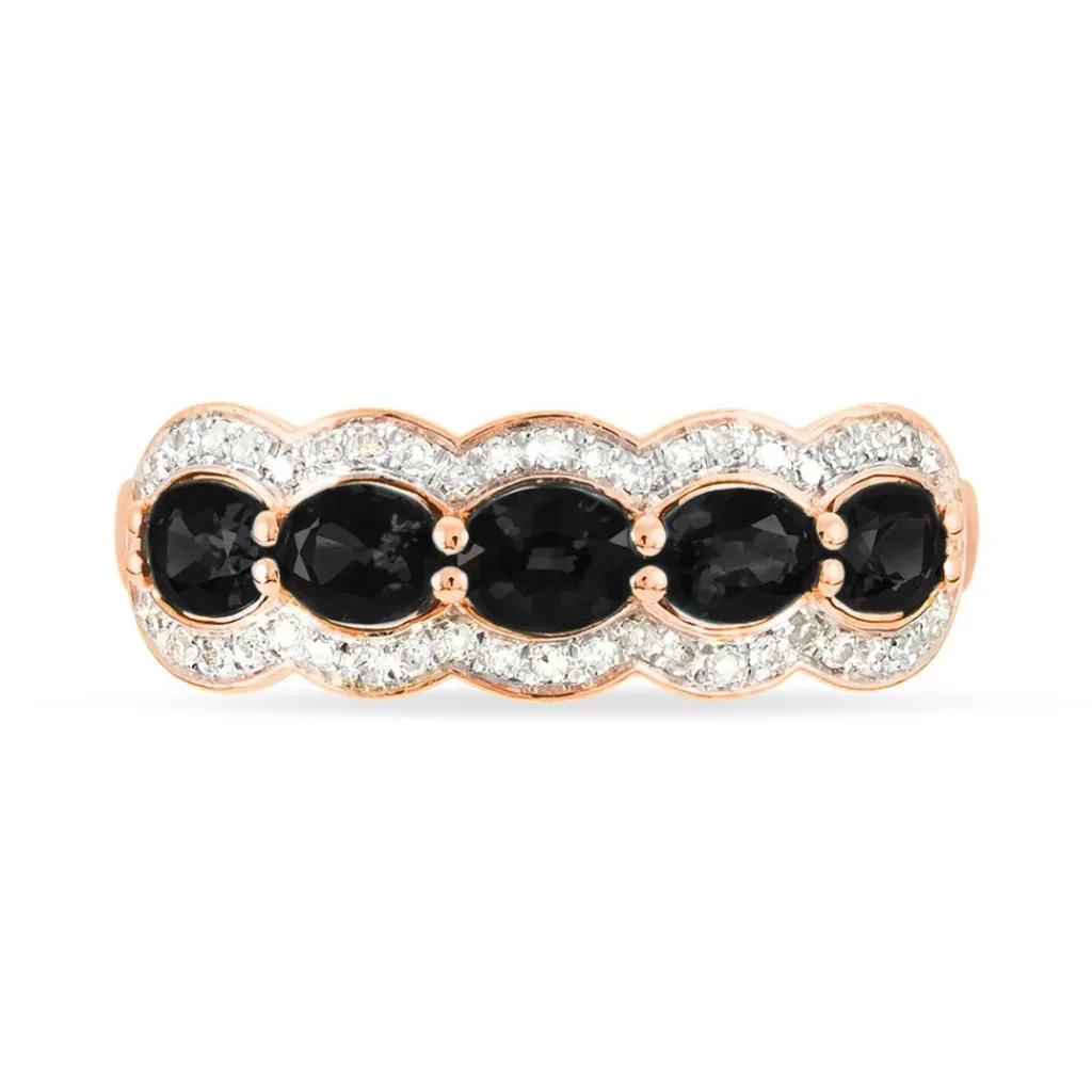 Histoire d'Or Bague Margaux Or Rose Agate Et Diamant Outlet