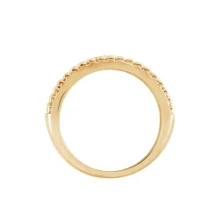 Histoire d'Or Bague Marie-baptistine Plaqué Or Jaune Oxyde De Zirconium Sale