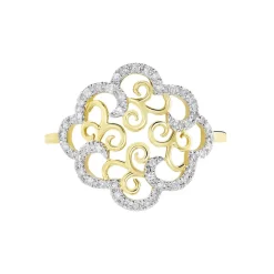 Histoire d'Or Bague Marie-christel Or Jaune Diamant Sale