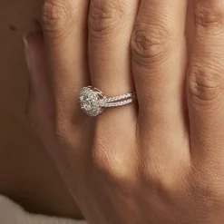 Histoire d'Or Bague Marie-felix Argent Blanc Oxyde De Zirconium Outlet