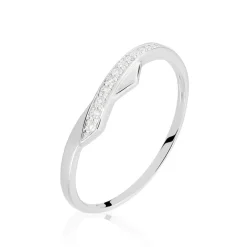 Histoire d'Or Bague Marilou Or Blanc Diamant Clearance