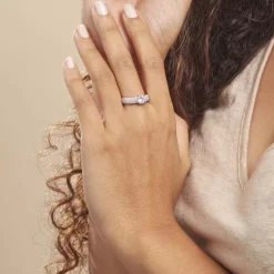 Histoire d'Or Bague Marilyn Argent Blanc Oxyde De Zirconium Outlet